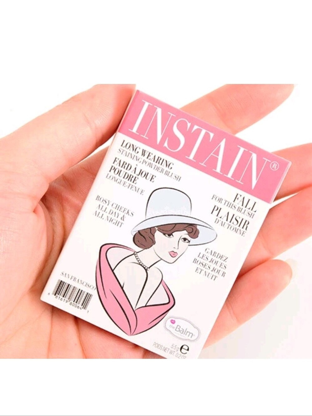 theBalm INSTAIN Powder Blush In Shade Toile ☆ RARE☆ | Read Description - Picture 4 of 4